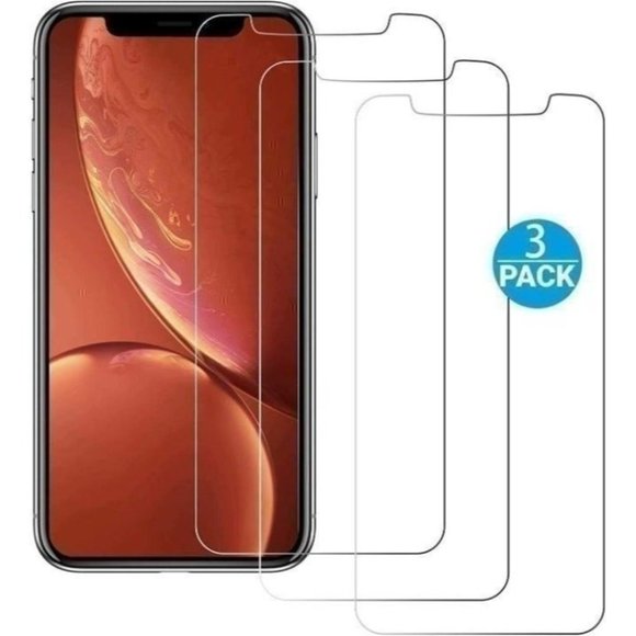 undefined Accessories - 3 Pack Screen Protector for iPhone 13 Mini Tempered Glass 9H Case Friendly